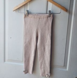PRIMARK Toddler girl ribbed leggings w/ribbon